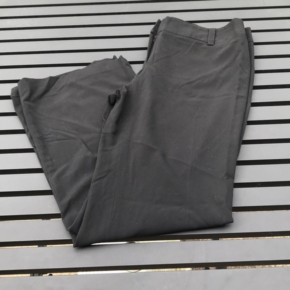 AB Studio 12 Black Slacks - Picture 1 of 6